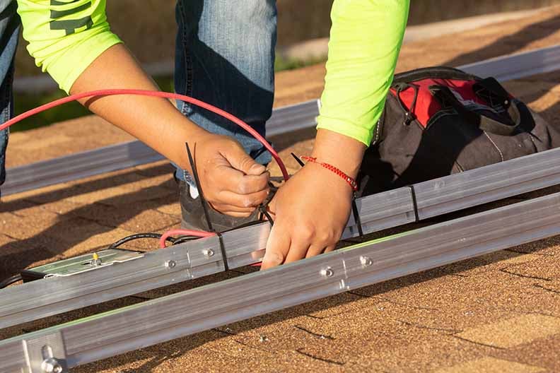 Cable Tie and Wire Management for the Solar Industry