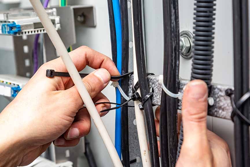 Cable Tie supplies for electric jobs